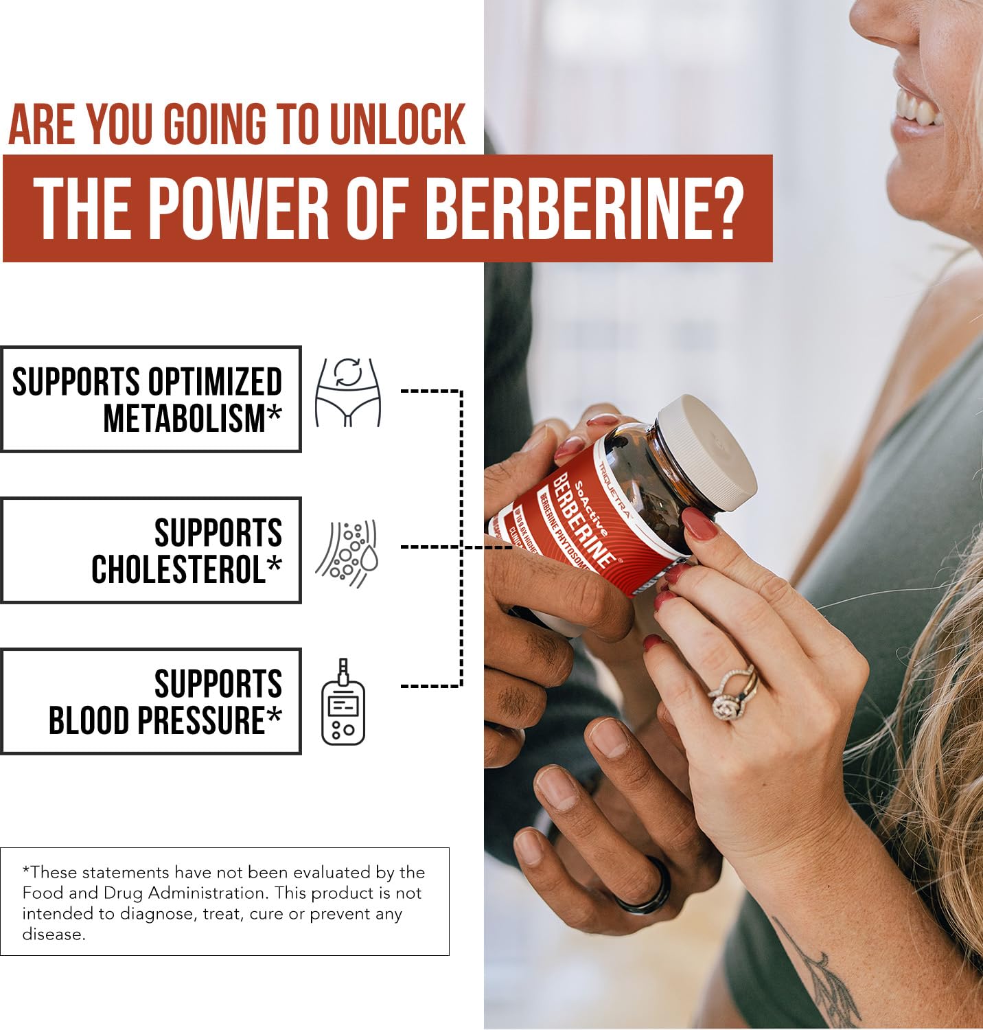 SoActive Berberine, apoyo al metabolismo y energía diaria.