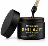 Botella de Trisundi Resina Shilajit Himalaya para energía diaria.