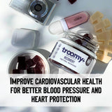 Troomy Recovery Gummies sabor harvest berry acai, sin cafeína para momentos del día