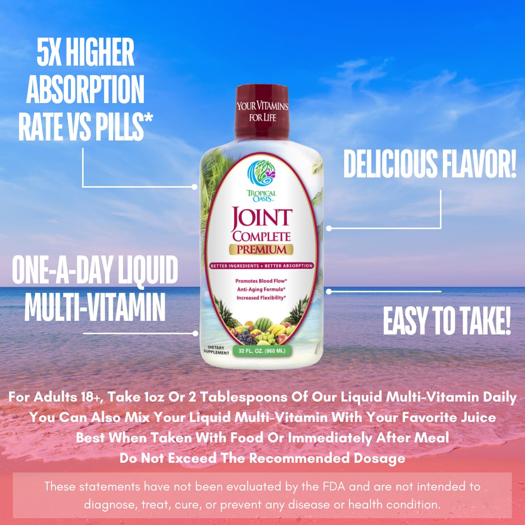 Tropical Oasis absorbcion maxima 96, fórmula líquida de rápida absorción.