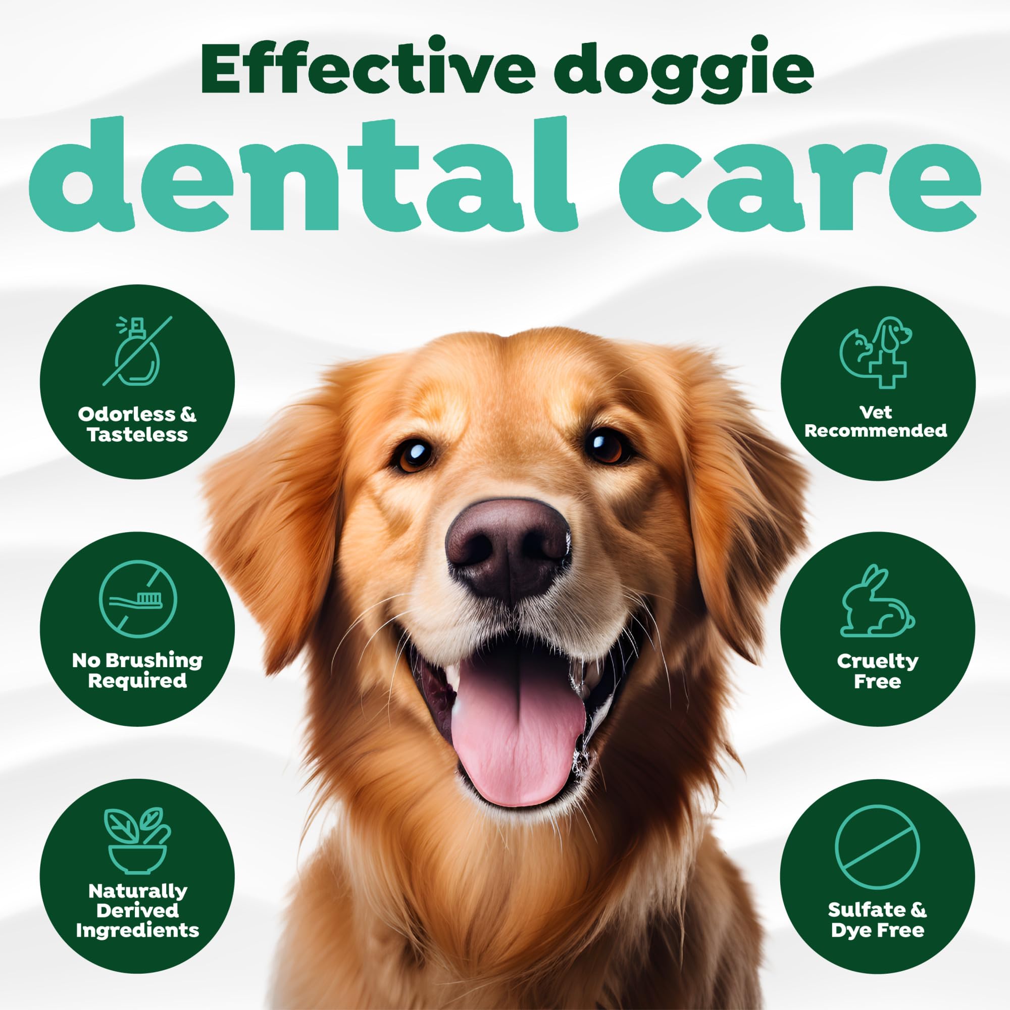 TropiClean concentrado-agua-aliento-perro: apto para estómagos sensibles.