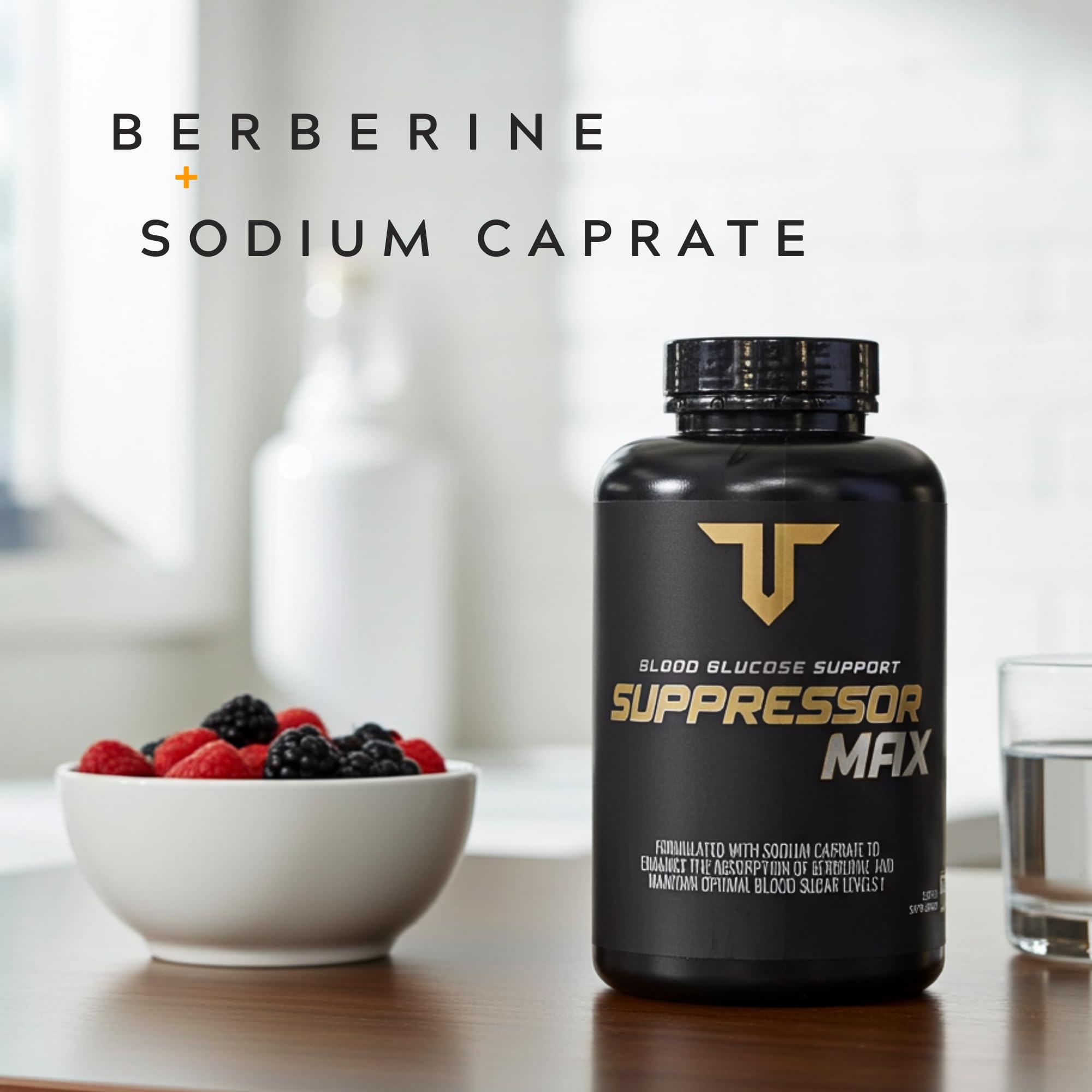 Troponin Suppressor Max GDA: cucharita medidora para dosis consistentes tras entrenamientos.
