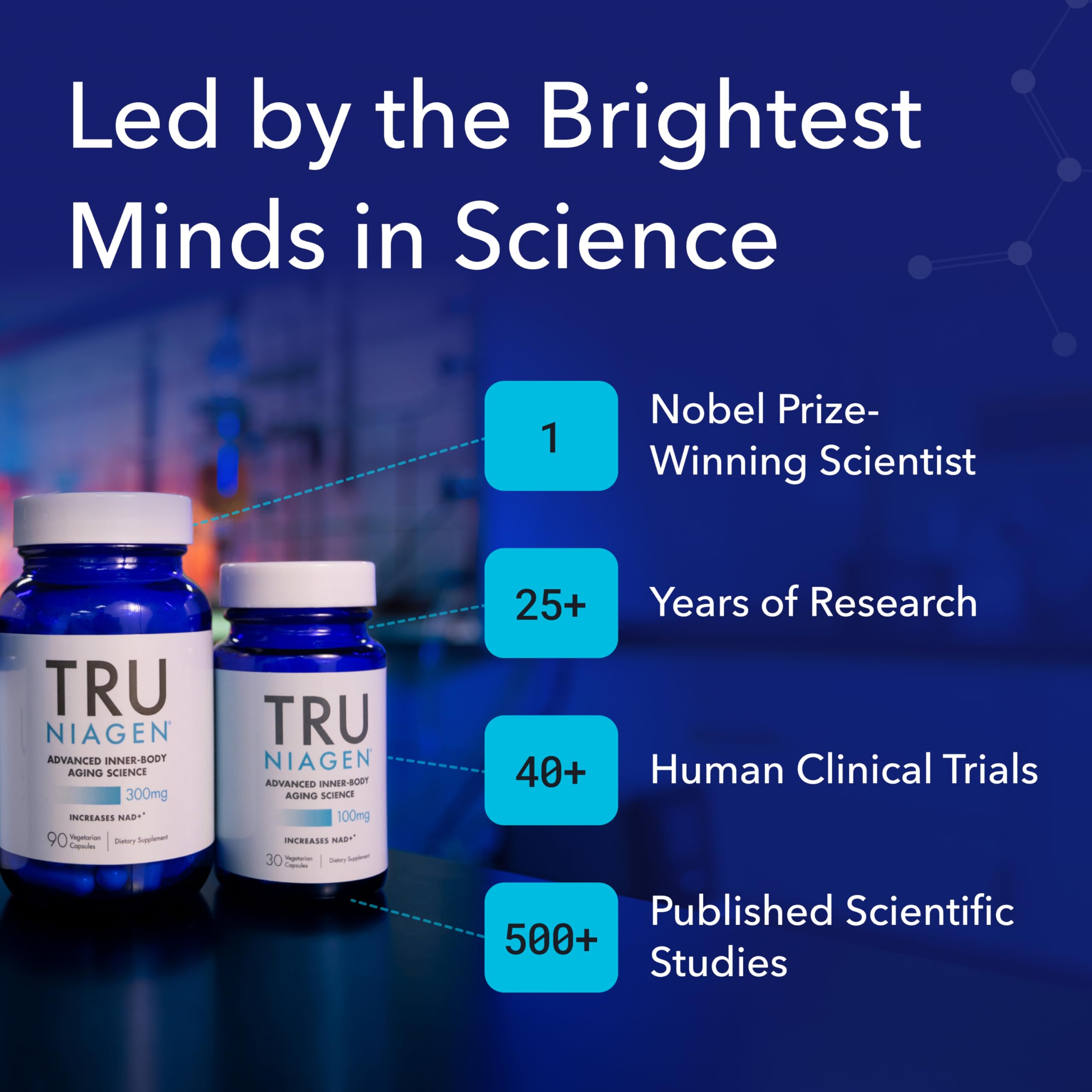 TRU NIAGEN Belleza NAD guía de uso diario para hombres y mujeres
