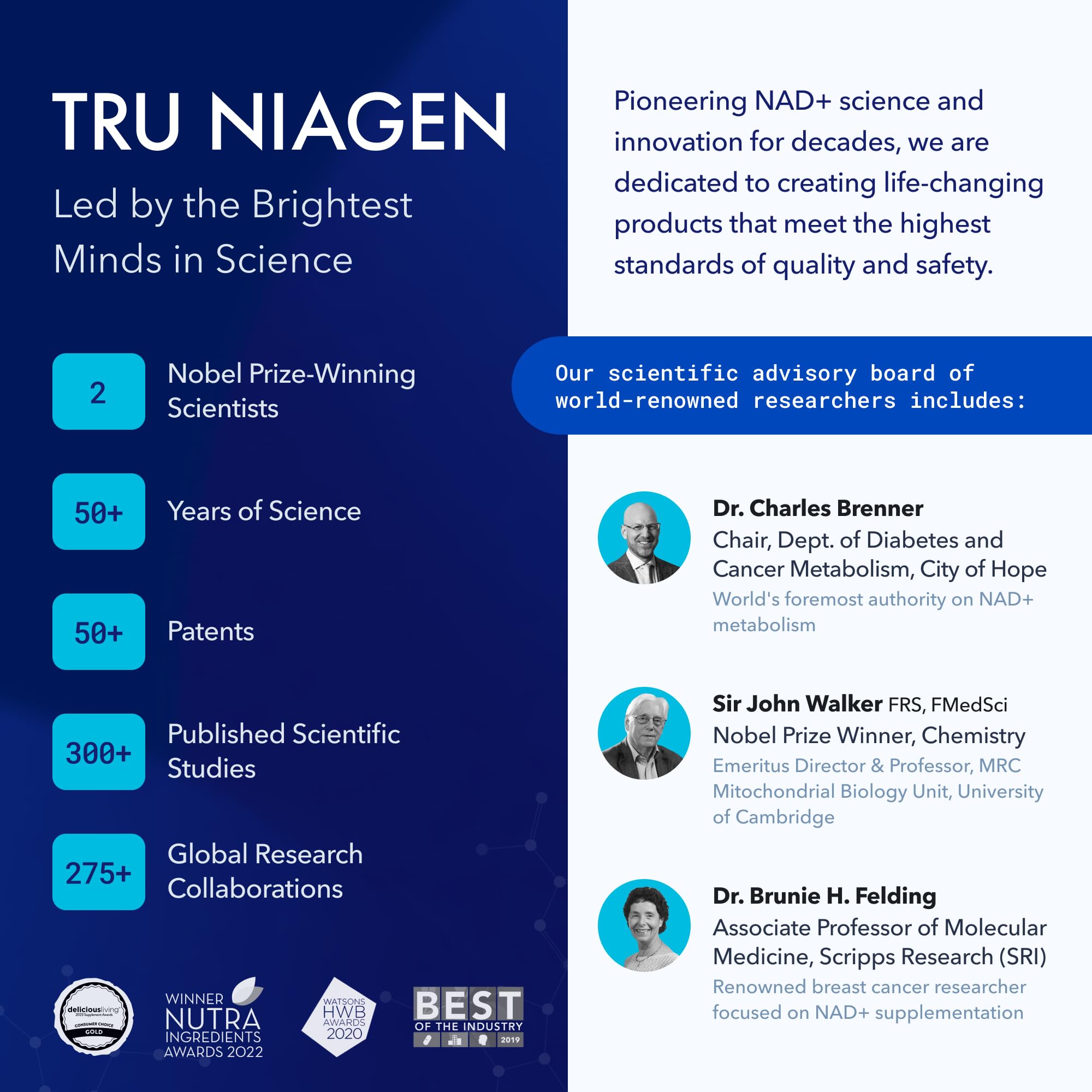 TRU NIAGEN con soporte digestivo para bienestar intestinal.