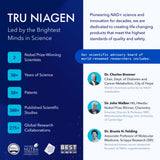 TRU NIAGEN con soporte digestivo para bienestar intestinal.
