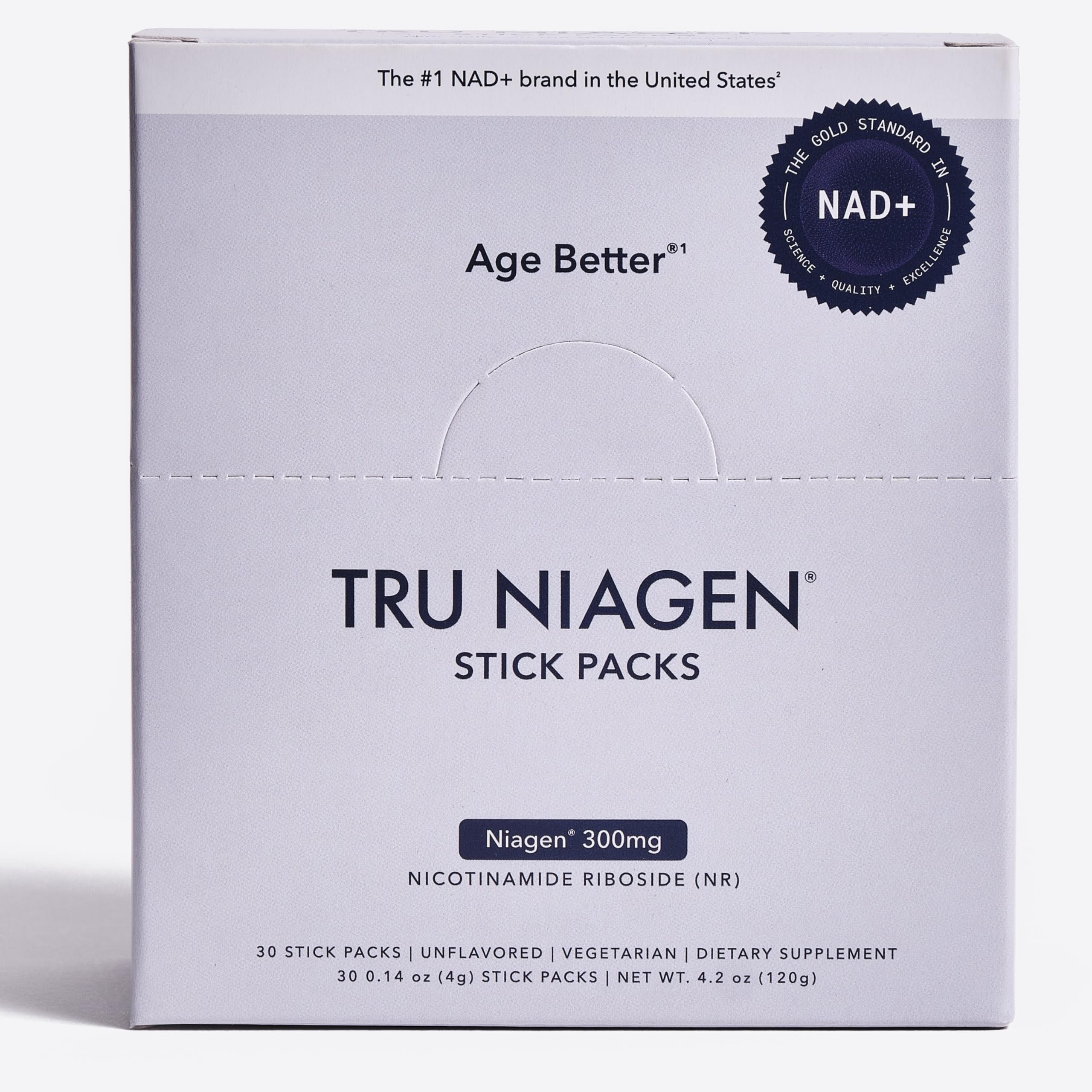 TRU NIAGEN mezcla en bebida para apoyar la energía celular y la vitalidad.