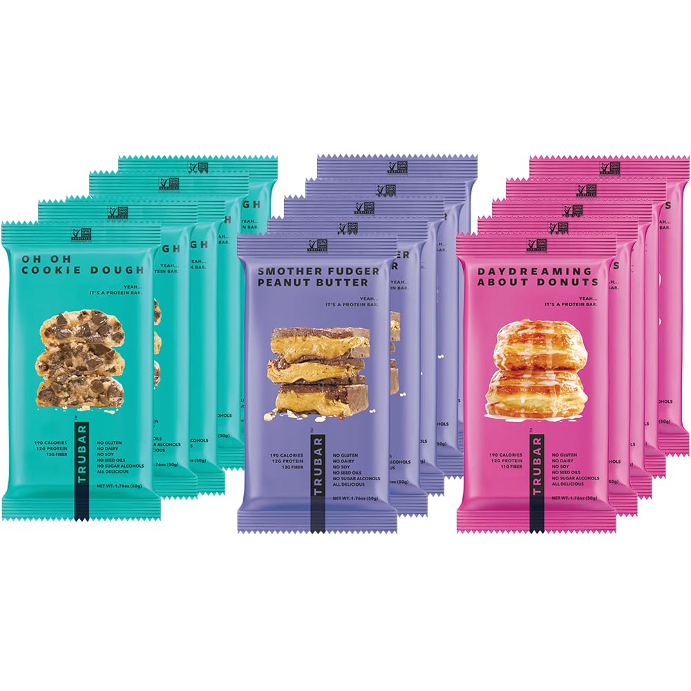 TRUBAR Oh Oh Cookie Dough: barra vegana lista para llevar