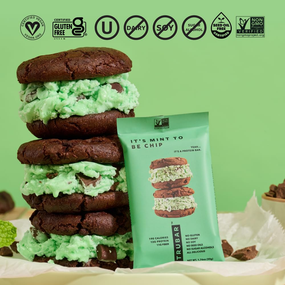 TRUBAR sin gluten, sin lácteos ni soja, opción apta para distintas dietas.