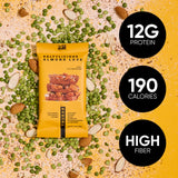 TRUBAR Saltylicious Almond Love etiqueta: información clara para seleccionar sin alérgenos.