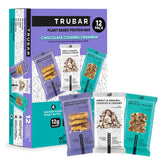 TRUBAR variedad chocolate cubierto, barra vegana lista para disfrutar.