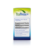 Etiqueta clara de TruBiotics para entender uso y beneficios.