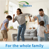 Rutina diaria con TruBiotics para bienestar general.