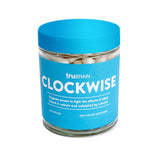 TruBrain Clockwise, botella de nicotinamida, para energía sostenida y claridad diaria.