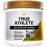 True Athlete Kre Alkalyn polvo en envase para entrenos intensos
