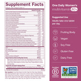True Grace probiótico femenino, 30 cápsulas vegetarianas para digestión y equilibrio.