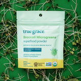True Grace Broccoli Microgreens dosis diaria para dietas veganas