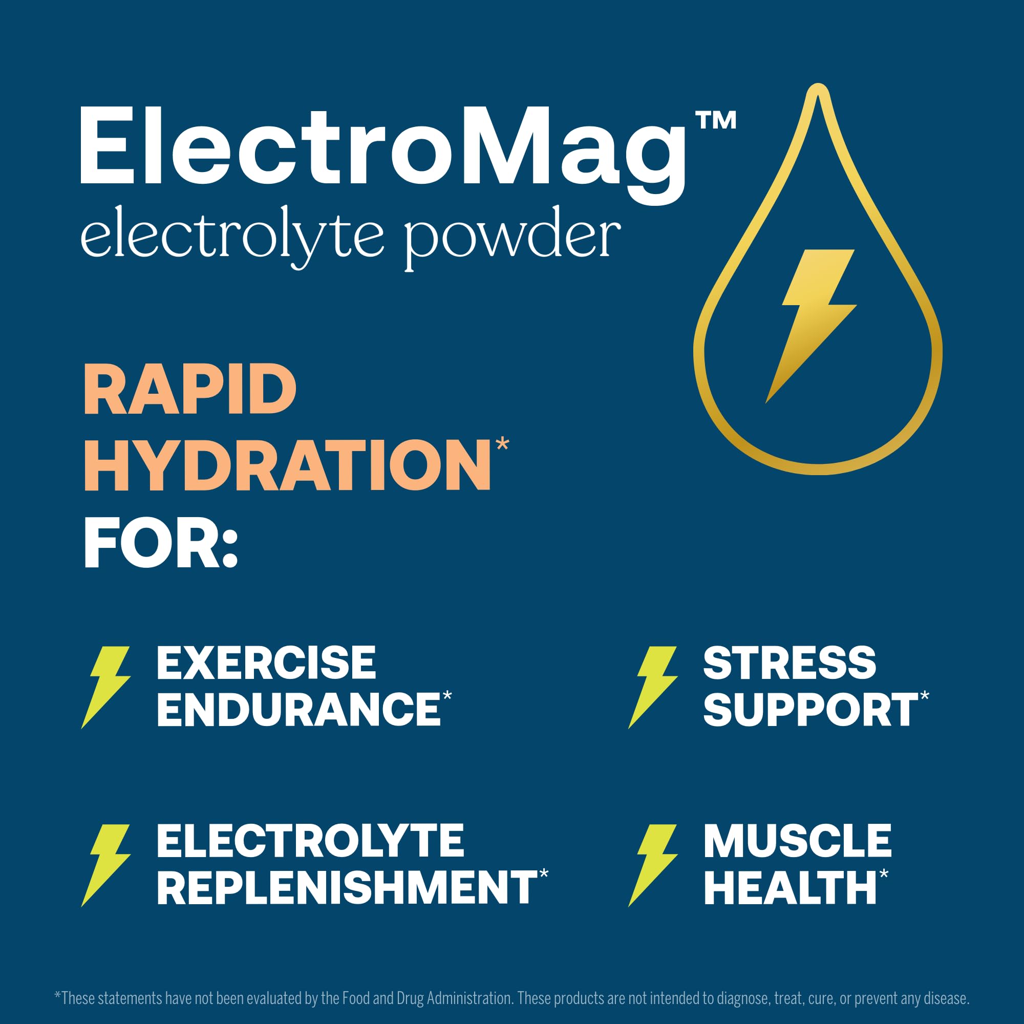 True Grace ElectroMag empaque individual, conveniente para llevar.