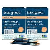 True Grace ElectroMag: paquetes-stick toronja para hidratación rápida durante el entrenamiento.