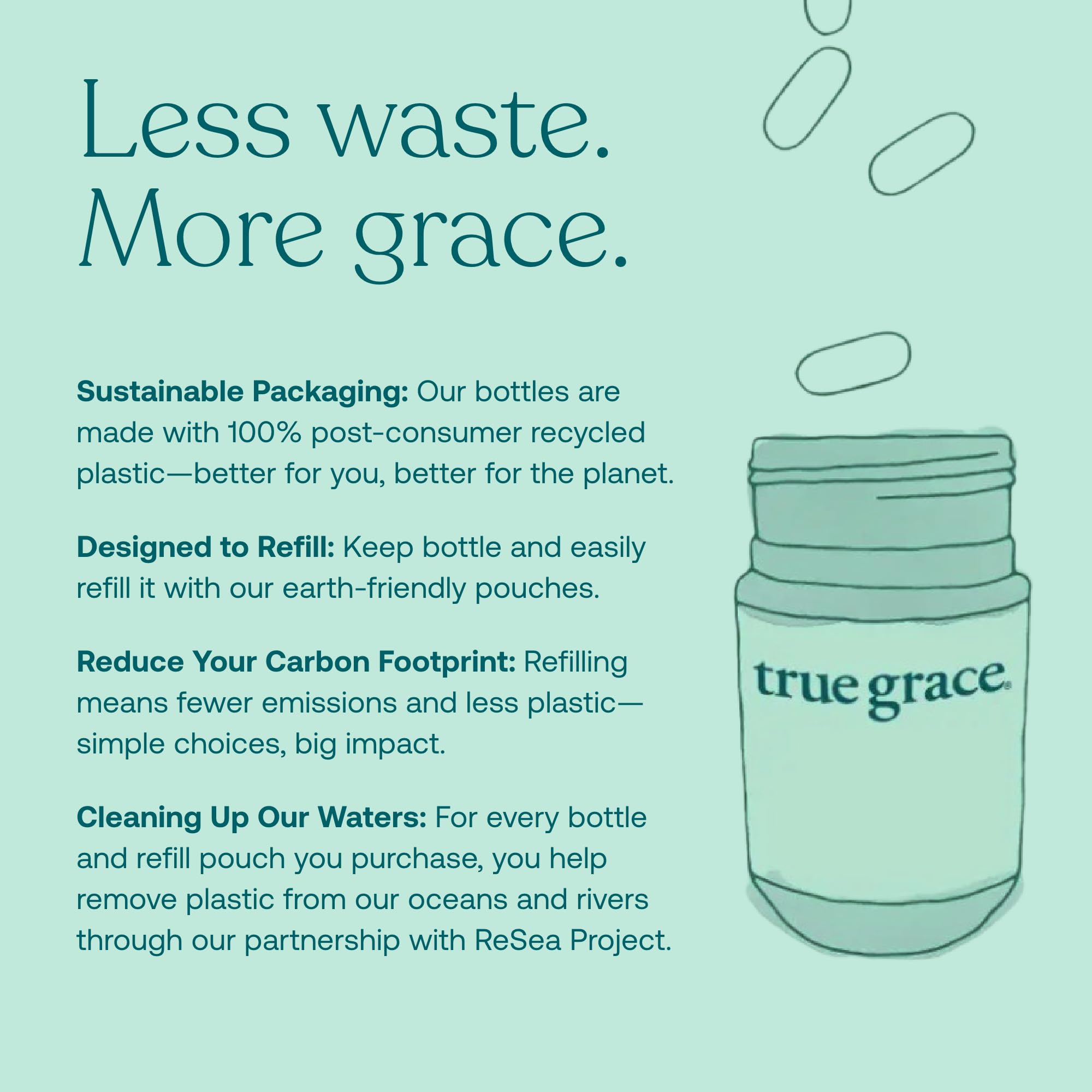 True Grace frutos hongos nutrientes, apoyo general para energía y enfoque