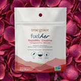Creatina sin sabor True Grace FuelHer RapidMix, ideal para bebidas favoritas.