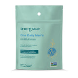 True Grace multivitamínico diario para hombres en bote, apoyo nutricional.