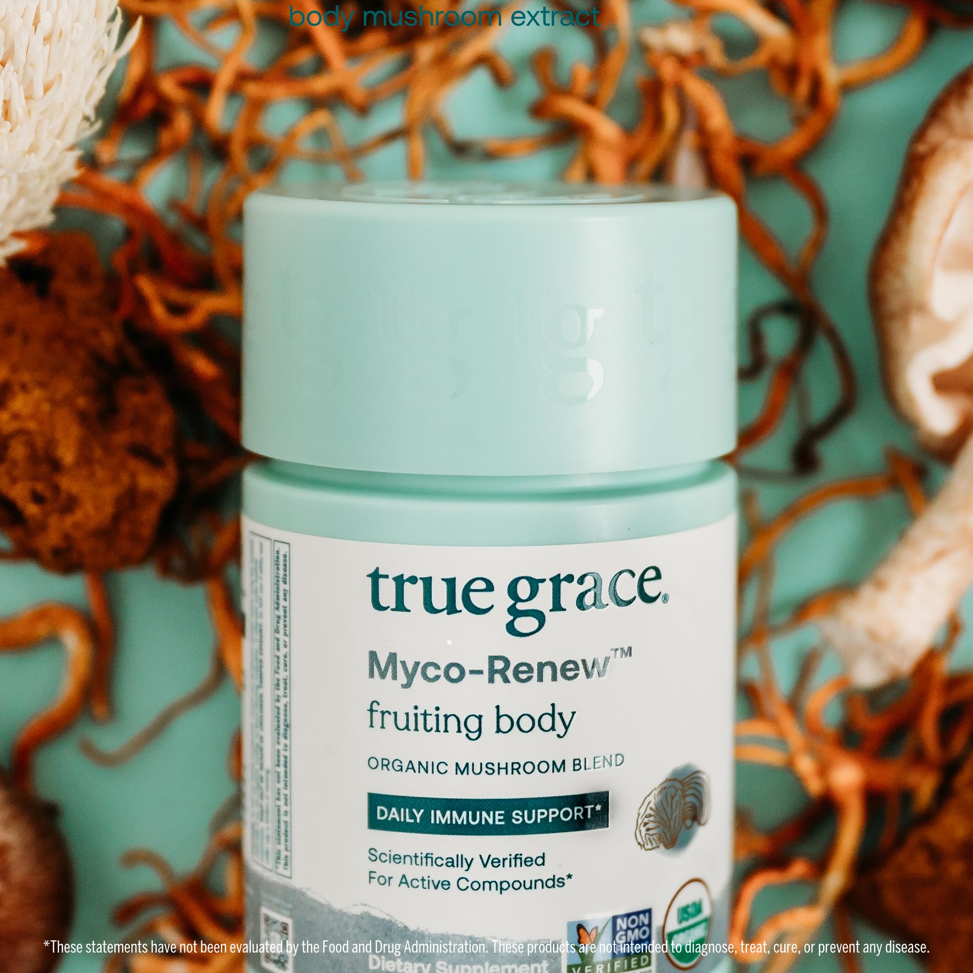 True Grace proceso cultivo natural, hongos de origen responsable