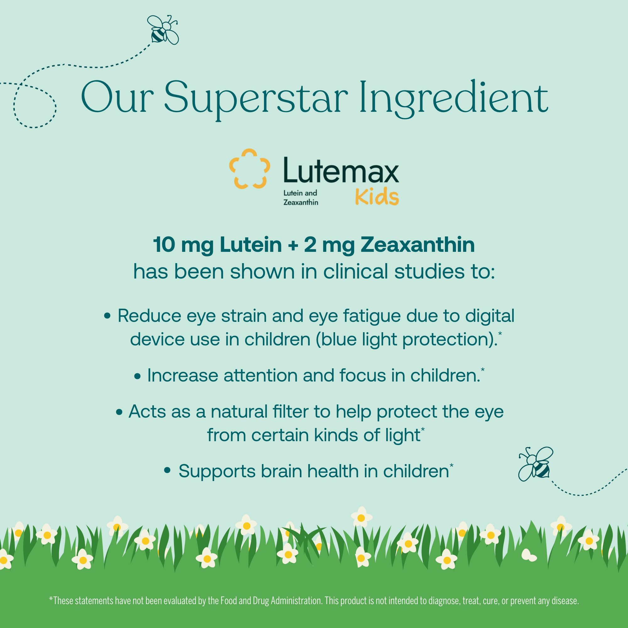 Etiqueta de ingredientes clara de True Grace True Littles.