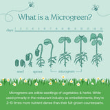 Etiqueta ROC en True Littles MicroVeggies destacando transparencia