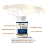 True Healing Naturals True Minerals, estilo de vida saludable con uso regular de minerales.