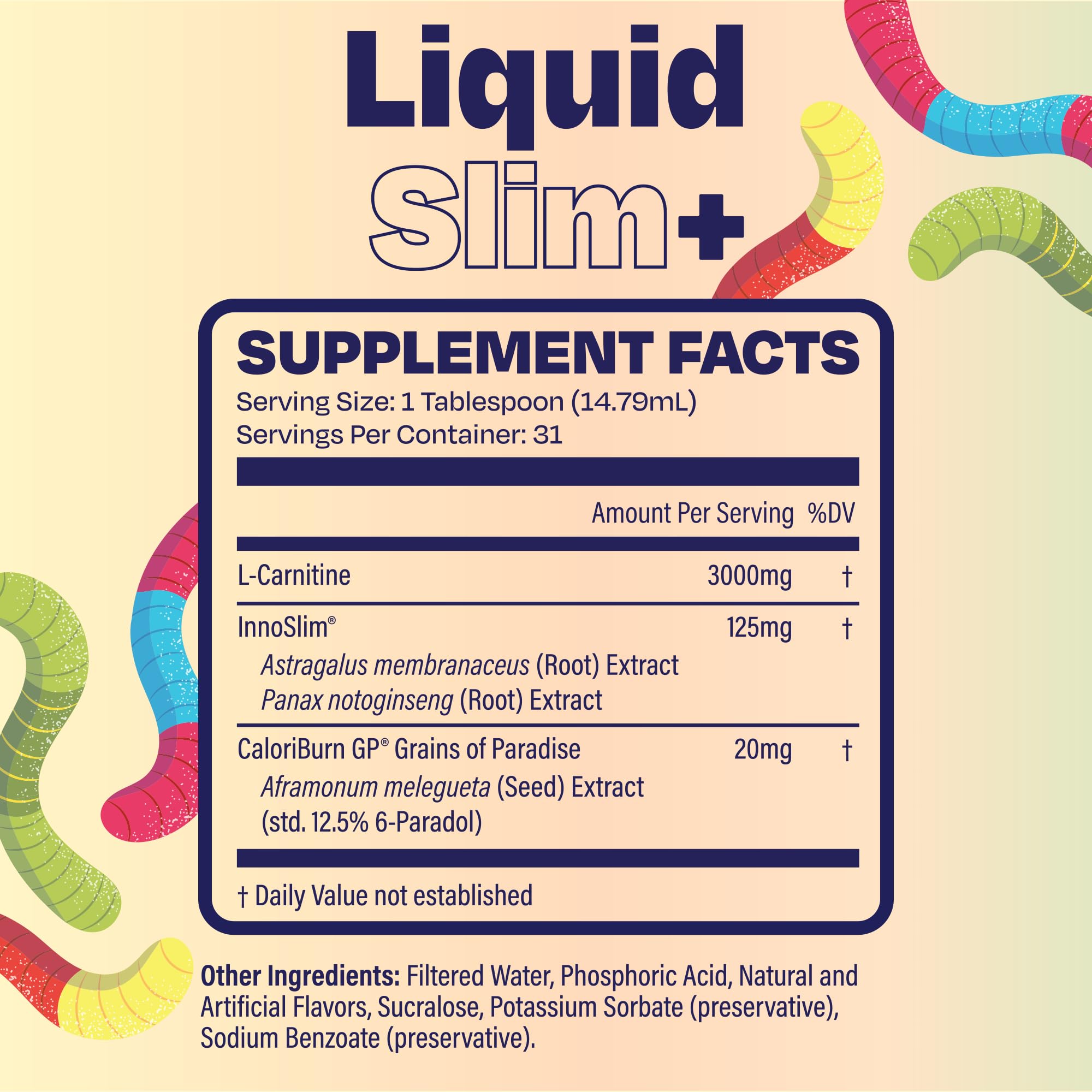 True Theory Liquid Slim dosis medida para consumo cómodo en cualquier momento.