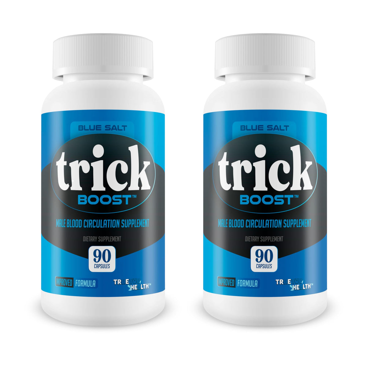 True You Health Sal Azul Truco Impulso cápsula para apoyar flujo sanguíneo saludable.