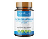 True Cellular Formulas TrueCarbonCleanse, botella para verter, apoyo suave a la desintoxicación diaria.
