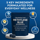 Gomitas TRUEHEALTHIC, textura suave, energía estable sin cafeína