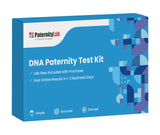 TrueLabs PaternityLab kit de colección en casa para confirmar paternidad.