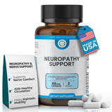 TRUEMED Neuropatía Support: botella de cápsulas vegetales para uso diario