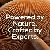 Etiqueta orgánica y vegana de TrueMushroom, sin gluten ni gelatina