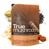 TrueMushroom gomitas inmunidad en botella, dosis diaria conveniente para apoyar defensas