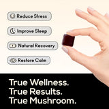 TrueMushroom gominolas Reishi, enfoque en relajación y recuperación