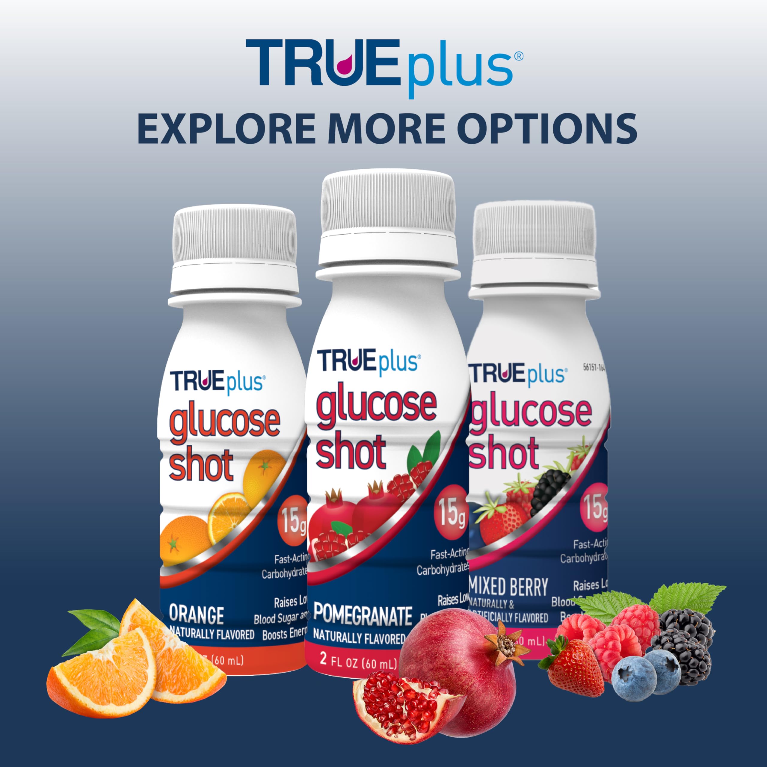 TRUEplus Glucose Shot paquete de 12 unidades para tener siempre a mano.