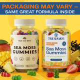 TrueSeaMoss envase y etiqueta destacan ingredientes naturales