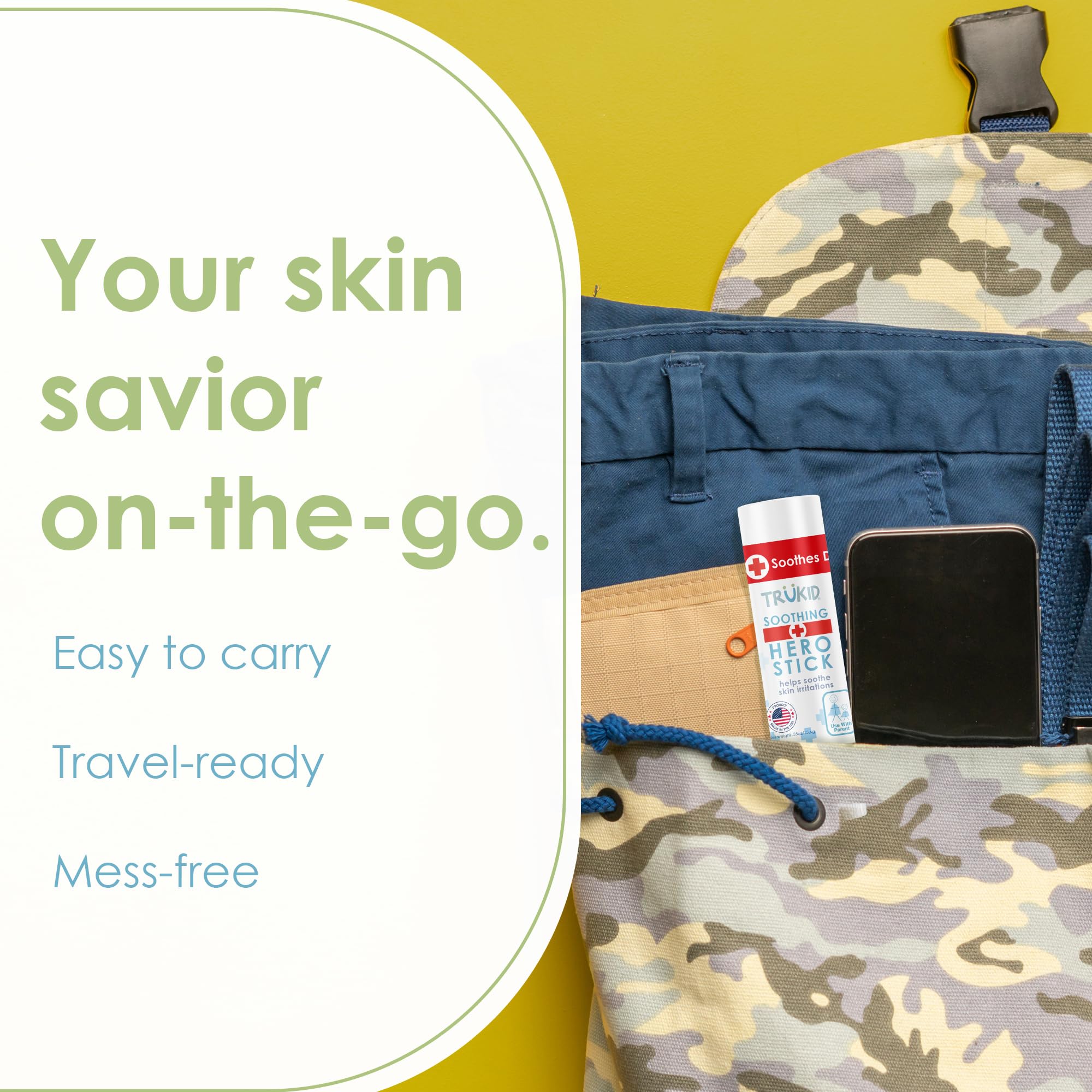 TruKid Barrita Hero, tamaño compacto para viajar.