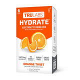 TRULABS Hydrate Naranja Twist: empaque portátil para hidratación en cualquier lugar.