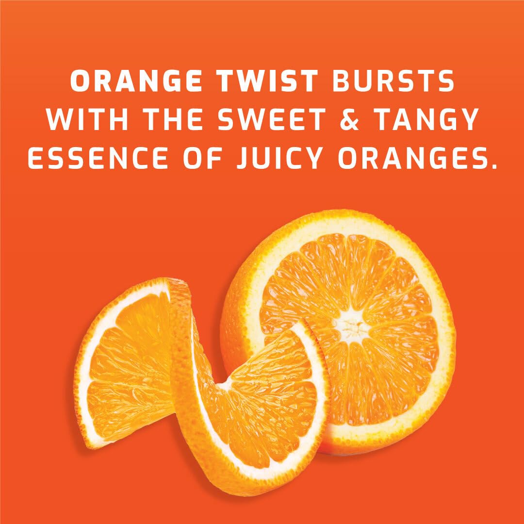 TRULABS Hydrate Naranja Twist: ideal para llevar en bolso o mochila.