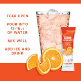 TRULABS Hydrate Naranja Twist: opción sin azúcar para mantener la ingesta calórica.