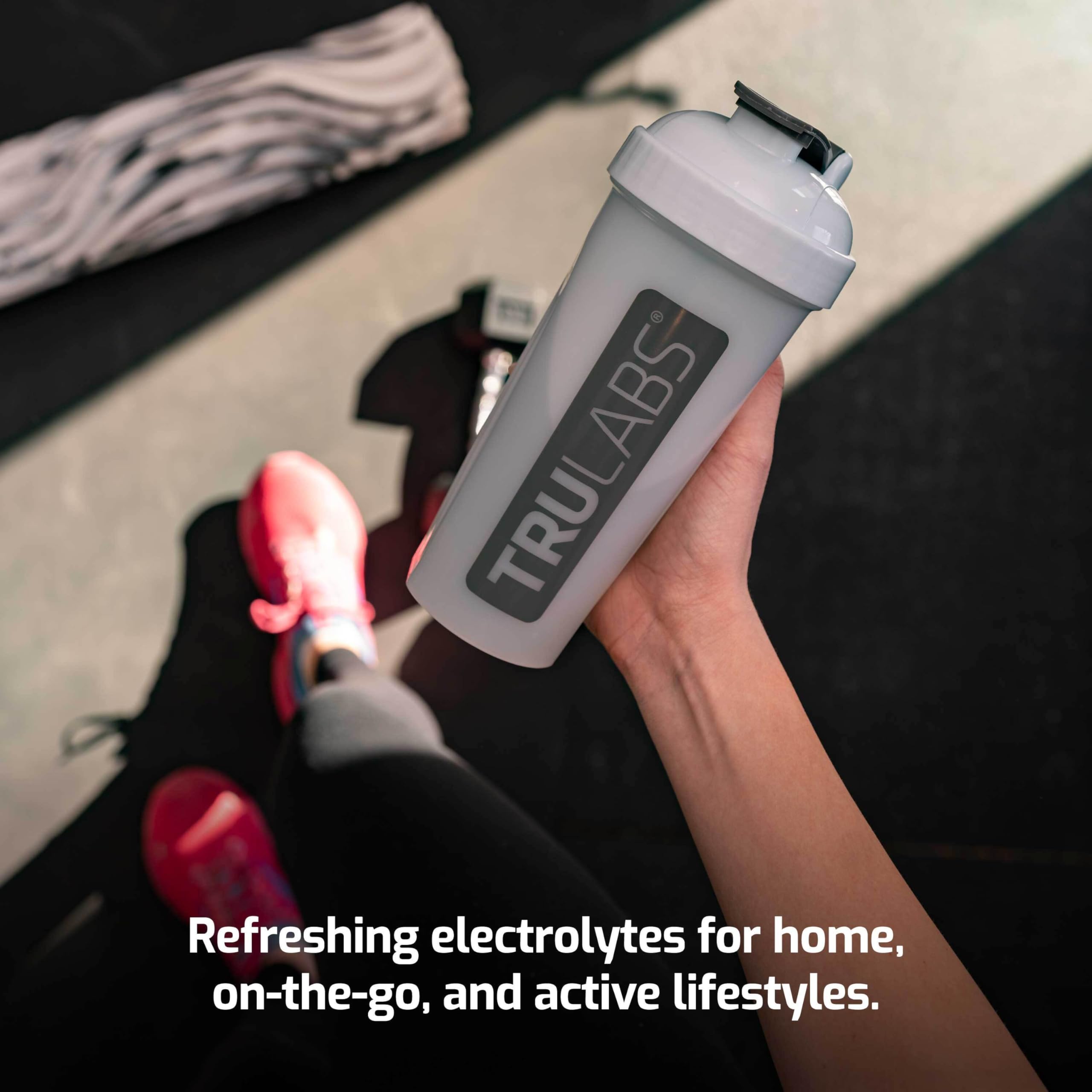 TRULABS Hydrate Naranja Twist: vitaminas y minerales para el bienestar diario.