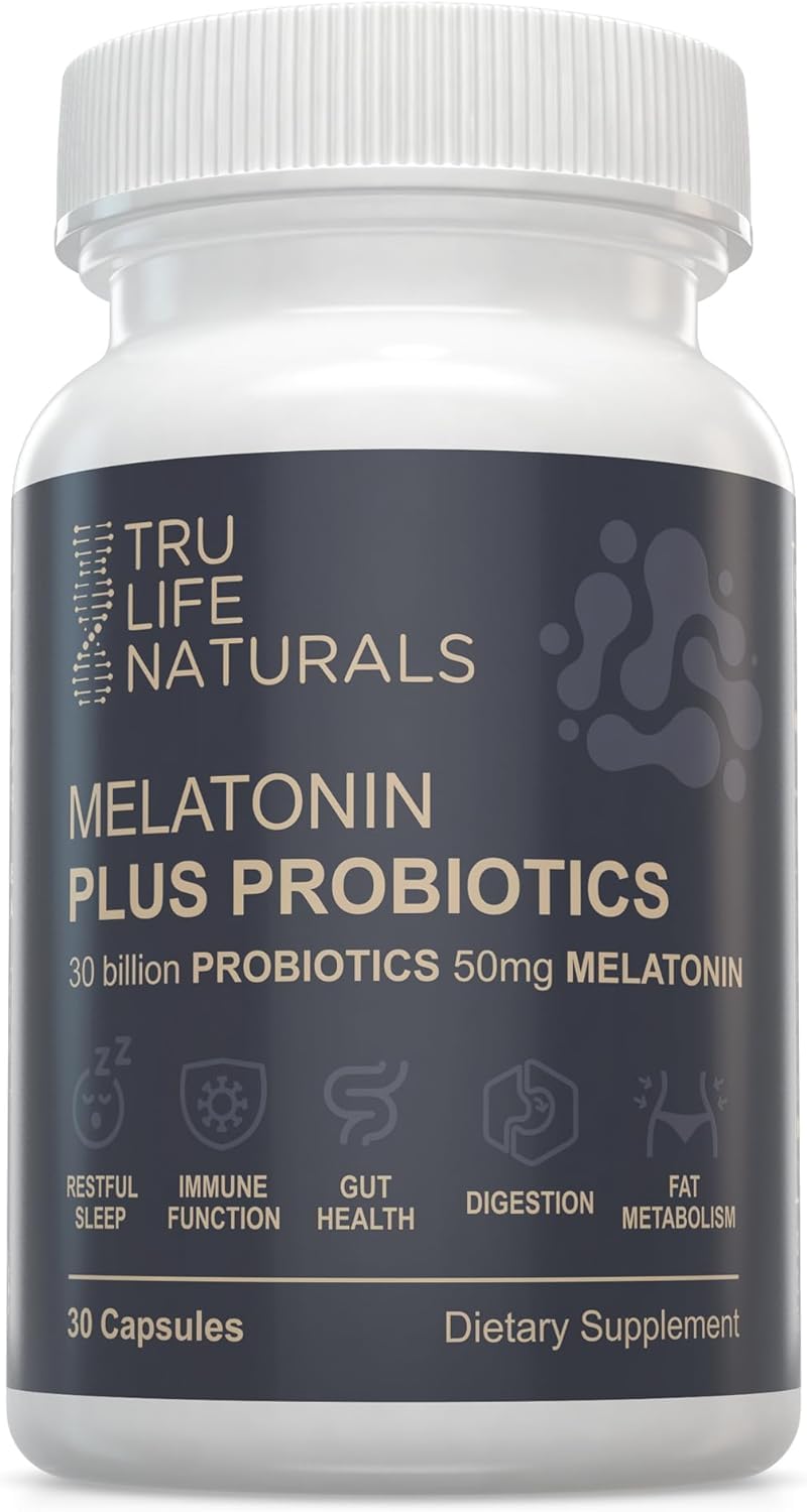 TRULIFE NATURALS Melatonina 50 mg: cápsula para un descanso más reparador