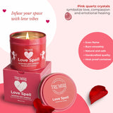 Regalo elegante TRUMIRI Love Spell: vela aromática para ocasiones.