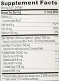 TruNature Saw Palmetto Prostate Health Complex primer plano de botella, apoyo para la salud prostática.