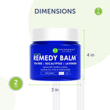 Envase de 2 oz de bálsamo para uso diario con Truremedy Naturals.