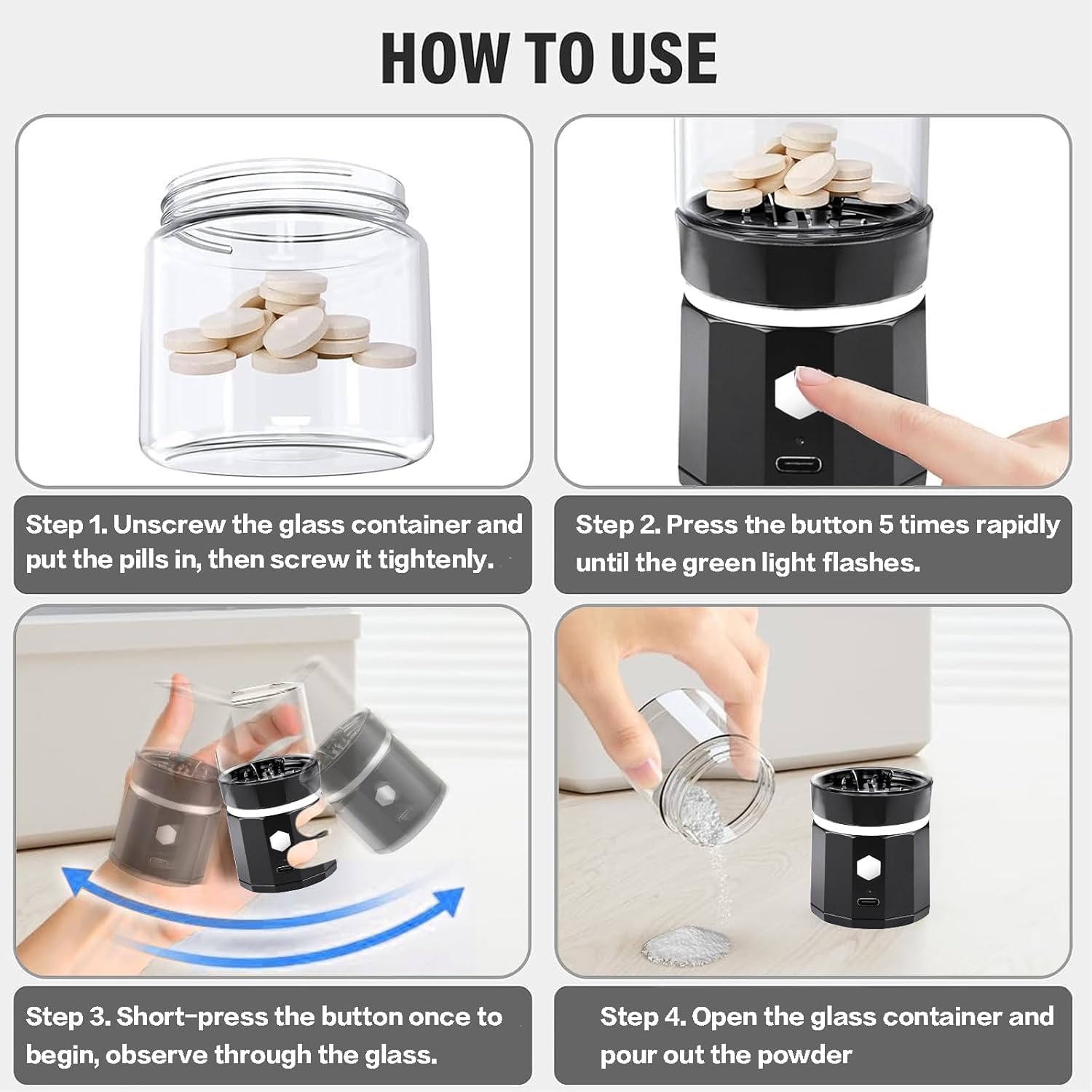 TRUSTV Uso ideal para viaje: tamaño compacto para llevar.